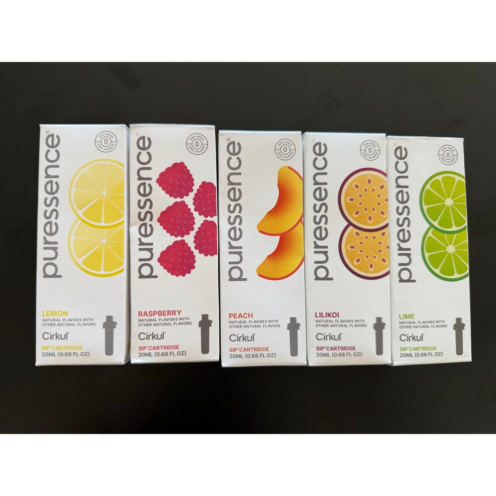 Cirkul - 5 flavours - unsweetened